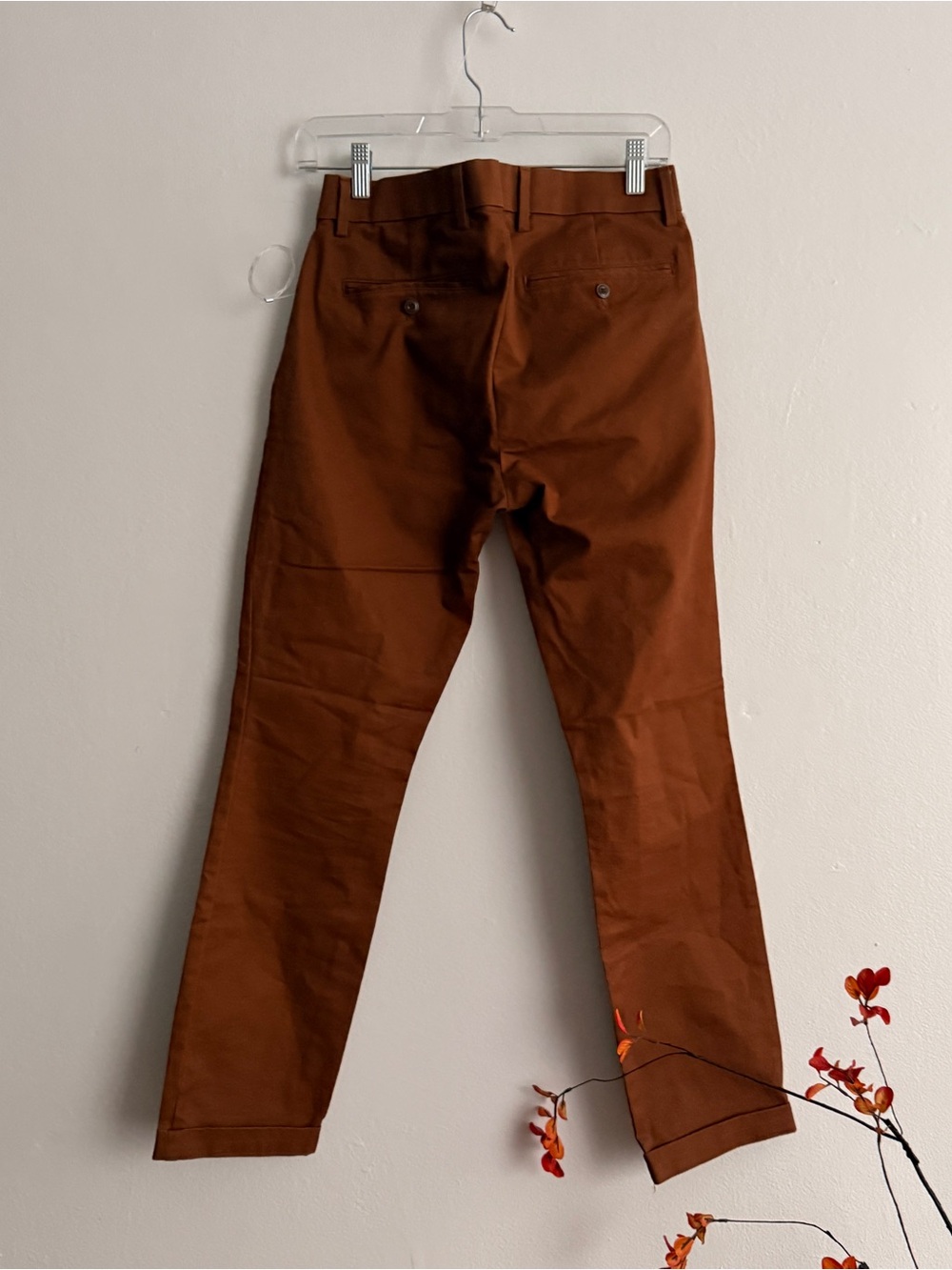GAP Men's Brown Casual Chino Pants - Picture 6 of 7
